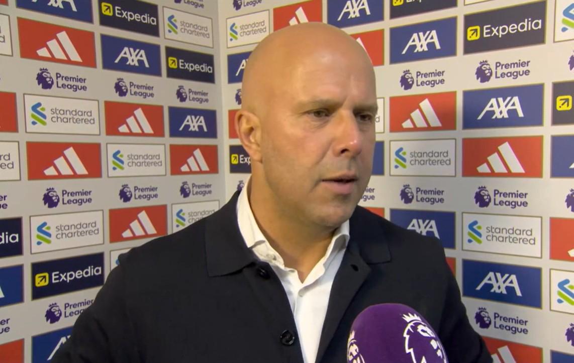 狗子28app下载-斯洛特：枪手拿到9个角球但我们防得很好；我们阵容已经很强